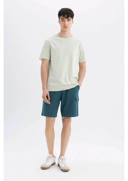 Erkek T-Shirt Mint Yeşili B7755AX/GN1181