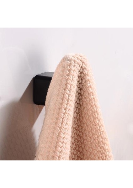 Robe Kanca Duvara Monte Banyo Havlu Kanca Siyah Alüminyum Bağbozumu Ceket Kanca Askı Tek Dekoratif Çanta Anahtar Şapka Giysi Raf | Robe Hooks (Yurt Dışından)