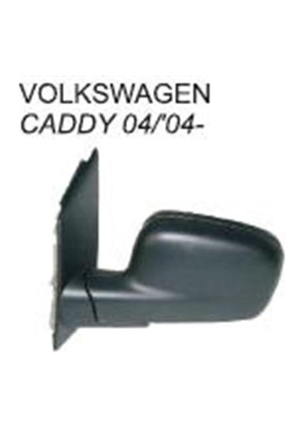 Ayna Sol VM375EHAL Caddy (04-) Elektrikli Isıtmalı Kesik Cam