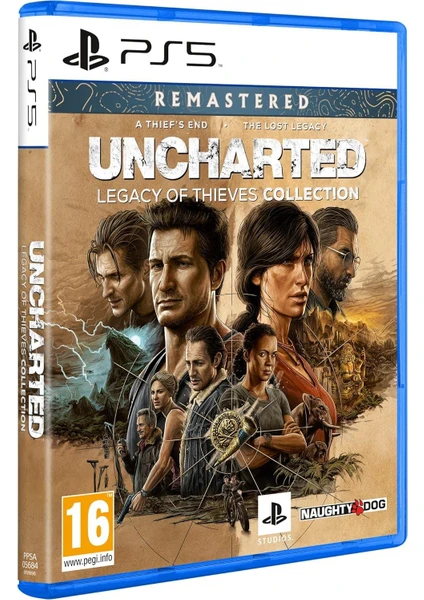 Naughty Dog Uncharted Legacy Of Thieves Collection Ps5 (Türkçe dublaj Türkce Menü)