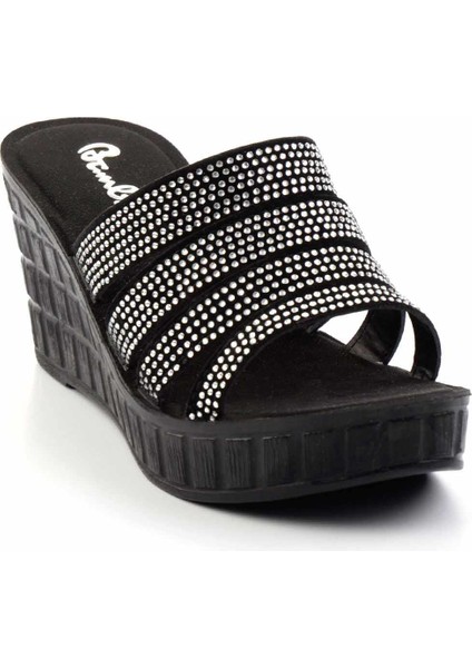 Lame Taşlı Kadın Terlik K04496720987 modelleri