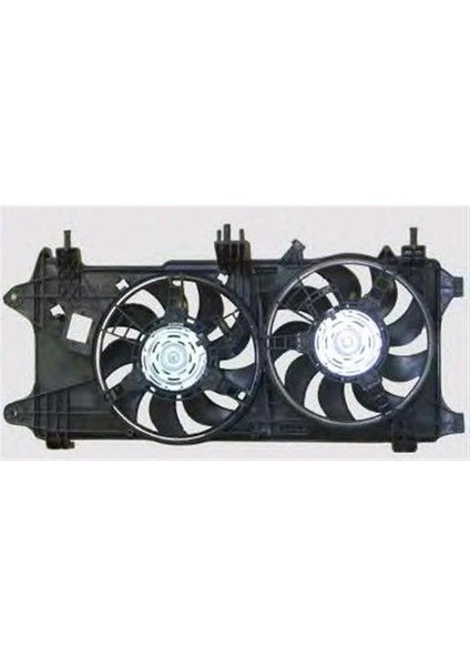 Fan Motoru + Davlumbaz Doblo 1.3 Mjet (03-) 1.9jtd Euro4 (Çift Motorlu)