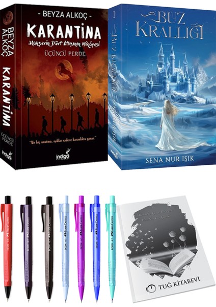Buz Krallığı - Karantina 3 + Kalem + Not Defteri