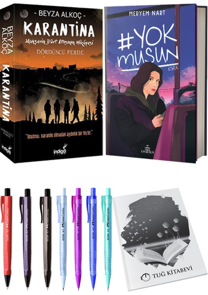 Yokmusun Meryem Nart ve Karantina 4 Beyza Alkoç 2li Set