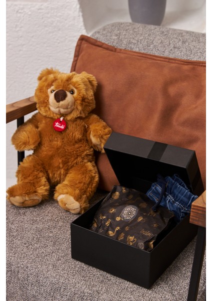 Hediye Paketleme Kağıdı,bebek Eşya Paketleme: 20 Adet Yüksek Kaliteli Özel Gold Bebek Baskılı Ambalaj Kağıdı 110GR. Parlak Kuşe Kağıtlarımızla Şık Hediyeler Hazırlayın 48*68CM