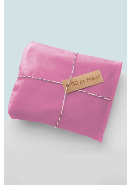 Hediye Paketleme Kağıdı:30 Adet Yüksek Kaliteli Pembe Zemin Baskılı 17GR. Pelur Kağıtlarımızla Şık Hediyeler Hazırlayın 24X34CM