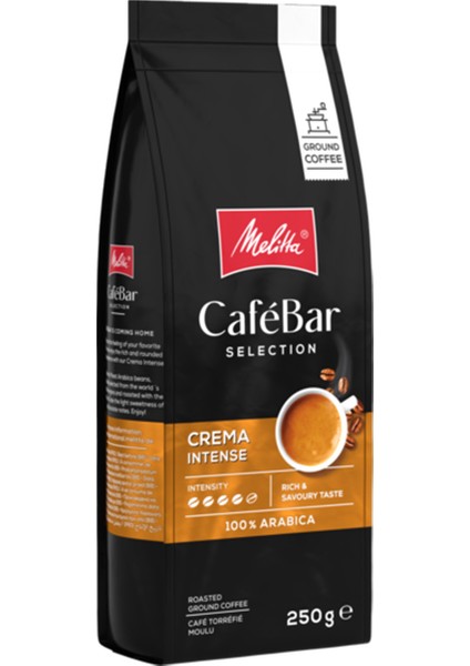 Cafebar Selection Crema Intense Öğütülmüş Kahve 250gr