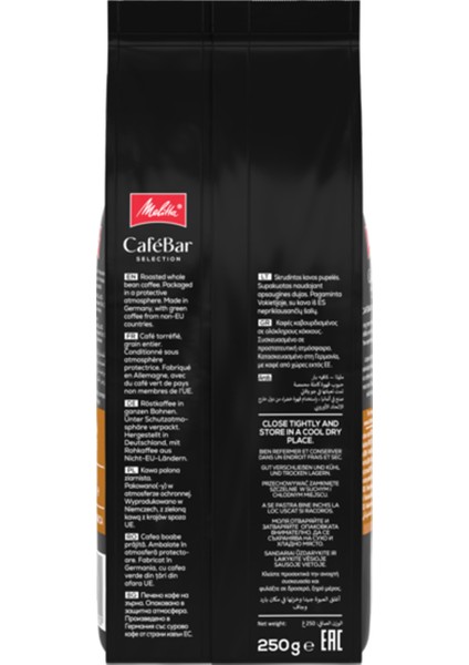 Cafebar Selection Crema Intense Çekirdek Kahve 250GR