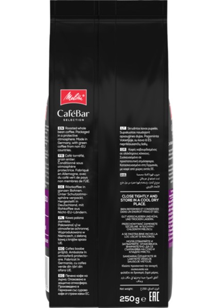 Cafebar Selection Espresso Intense Çekirdek Kahve 250GR