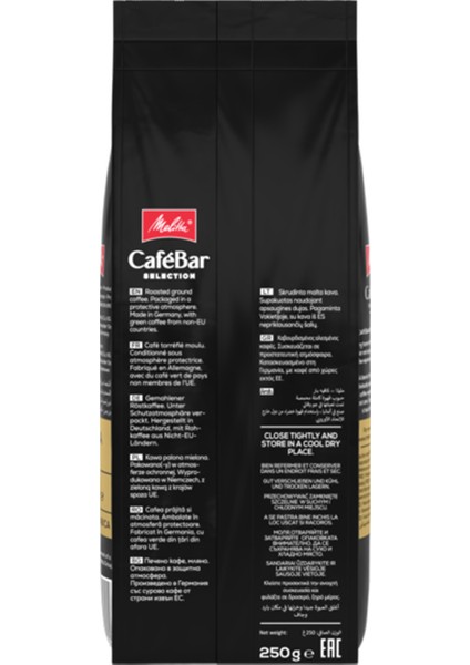 Cafebar Selection Crema Gold Öğütülmüş Kahve 250GR