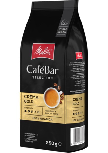 Cafebar Selection Crema Gold Çekirdek Kahve 250GR