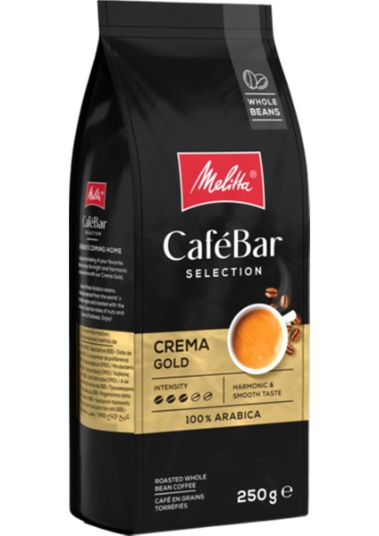 Cafebar Selection Crema Gold Çekirdek Kahve 250GR