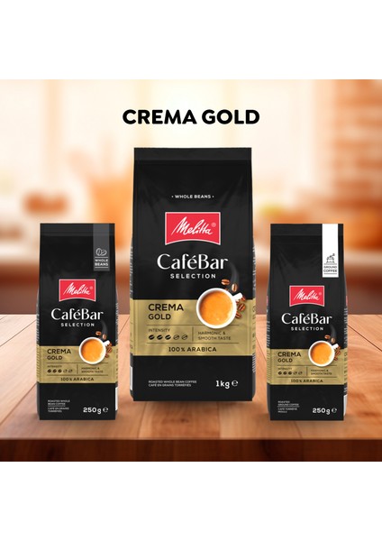 Cafebar Selection Crema Gold Çekirdek Kahve 250GR