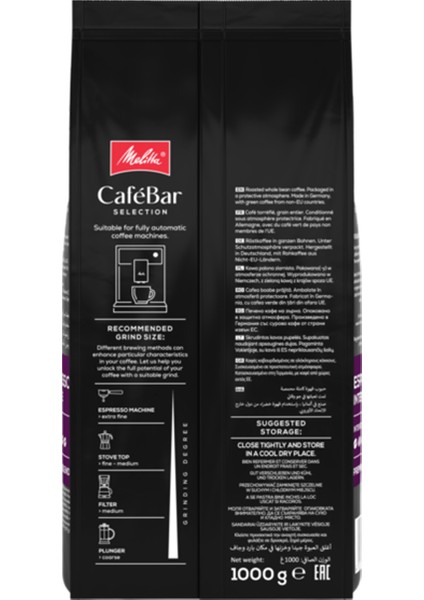 Cafebar Selection Espresso Intense Çekirdek Kahve 1kg