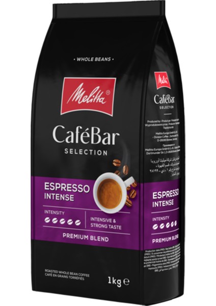 Cafebar Selection Espresso Intense Çekirdek Kahve 1kg