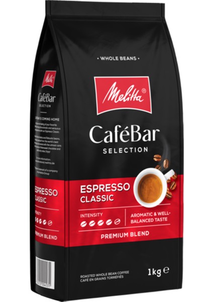 Cafebar Selection Espresso Classic Çekirdek Kahve 1kg