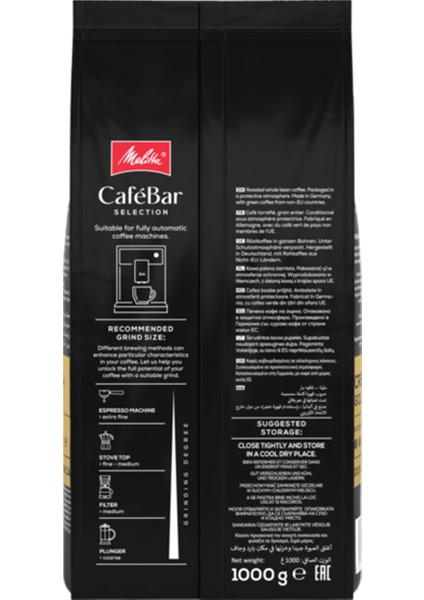 Cafebar Selection Crema Gold Çekirdek Kahve 1kg