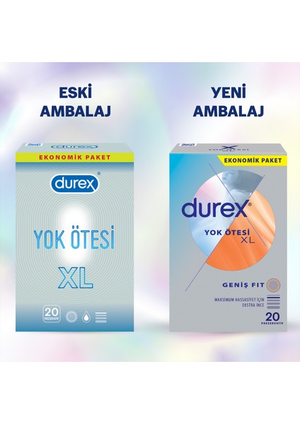 Yok Ötesi Xl 40'lı Ince Prezervatif + Aloe Vera Jel 200ML fiyatları