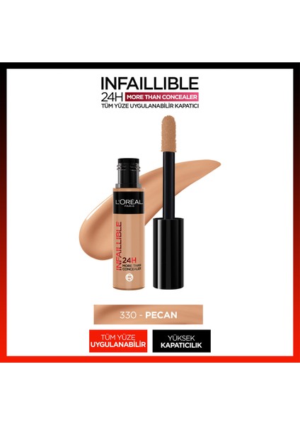 L'Oréal Paris Loreal Paris Infaillible Kapatıcı 330 Pecan