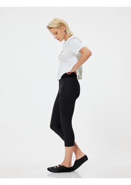 Kapri Pantolon Skinny Standart Bel
