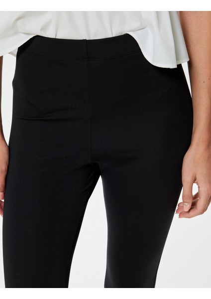 Kapri Pantolon Skinny Standart Bel