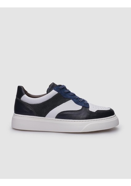 Gri Bağcıklı Erkek Sneaker
