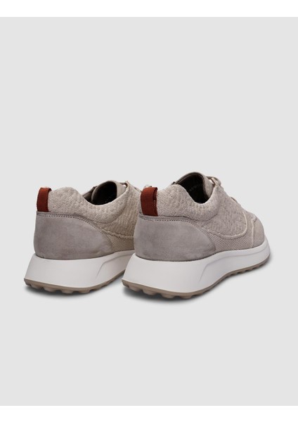 Triko Bej Bağcıklı Erkek Spor Ayakkabı modelleri