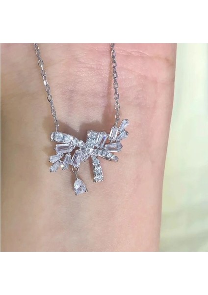 Kolye Buketi Köprücük Kemiği Zinciri Kadın Modası Çok Yönlü (Yurt Dışından) modelleri