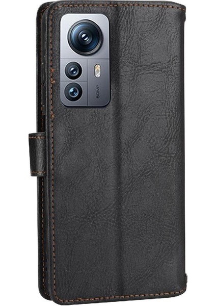 Xiaomi 12 Lite Için Flip Case Pu Deri Kayış Kart Tutucu Kickstand (Yurt Dışından) indirimleri
