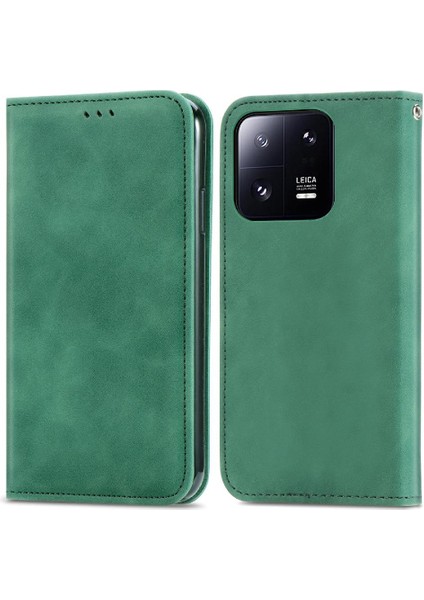 Xiaomi 13 Pro Darbeye Cüzdan Basit Iş Kapak Kılıfı (Yurt Dışından) indirimleri