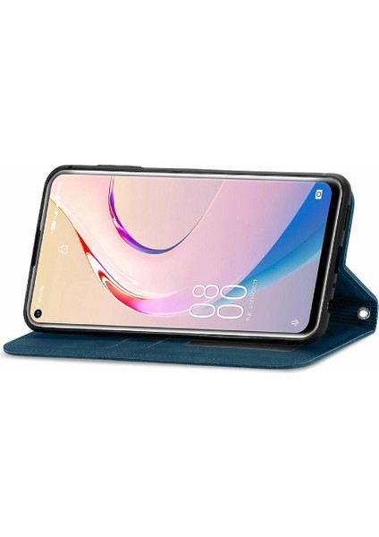 Oukitel C21 Pro Kordon Fermuar Deri Kılıf Cüzdan Için Kılıf Basit (Yurt Dışından)