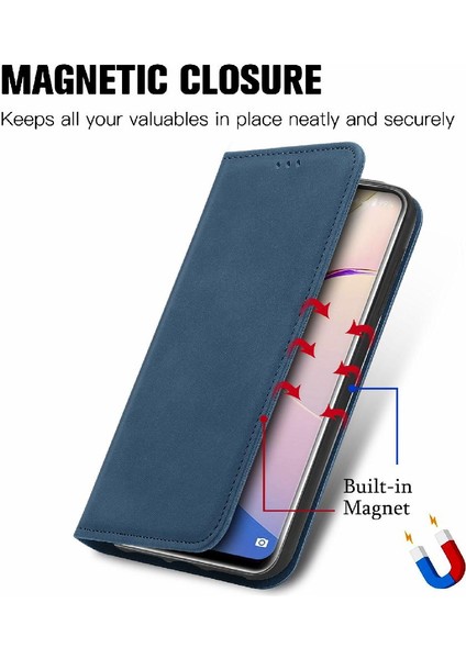 Oukitel C21 Pro Kordon Fermuar Deri Kılıf Cüzdan Için Kılıf Basit (Yurt Dışından)