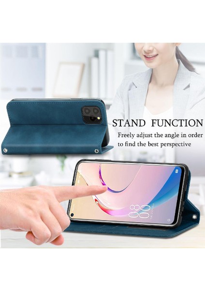 Oukitel C21 Pro Kordon Fermuar Deri Kılıf Cüzdan Için Kılıf Basit (Yurt Dışından)