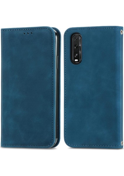Oppo Bulmak Için Kılıf X2 Deri Kılıf Fermuar Cüzdan Basit Iş Kordon (Yurt Dışından)