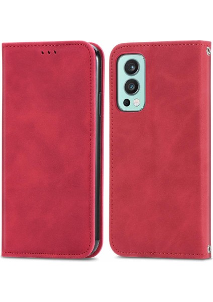 Oneplus Nord 2 Için Kılıf Darbeye Basit Iş Cüzdan Kapak Kılıfı (Yurt Dışından) indirimleri