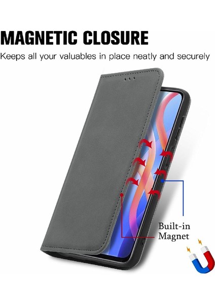 Redmi Not 11 Için Kılıf Basit Iş Cüzdan Deri Kılıf Darbeye (Yurt Dışından) fırsatları