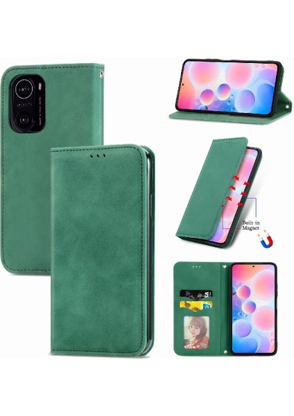 Redmi Için Kılıf K40/K40 Pro Kılıf Cüzdan Kapak Kapak Darbeye (Yurt Dışından)