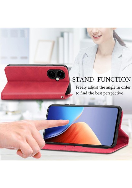 Tecno Camon 19 Deri Çanta Basit Iş Cüzdan Kordon Için Kılıf (Yurt Dışından) fırsatları
