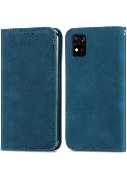 Zte Blade Case Fermuar Deri Kılıf Basit Iş Kordon (Yurt Dışından) fırsatları