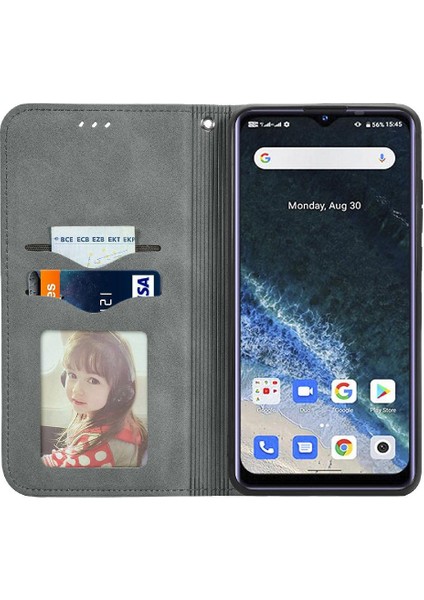 Oukitel C25 Deri Çanta Basit Iş Kordon Cüzdan Fermuar Için Kılıf (Yurt Dışından) indirimleri