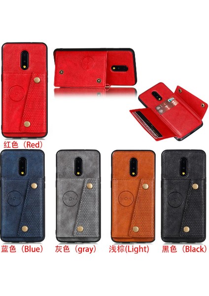 Oneplus 7/6t Cüzdan Kılıf Kart Tutucu Buit Için Cüzdan Kılıf (Yurt Dışından)