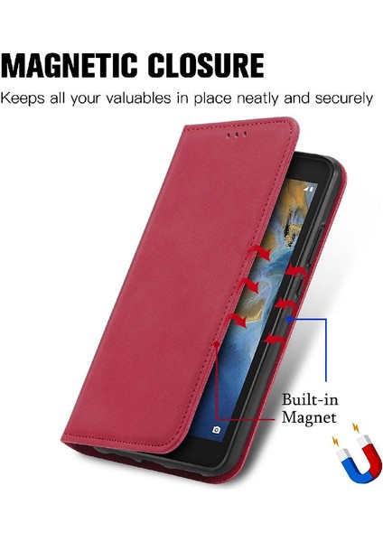 Zte Blade Zte Lite Cüzdan Fermuar Deri Kılıf Basit Iş Için Kılıf (Yurt Dışından)