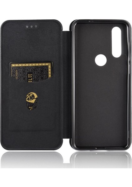 Motorola Moto Bir Makro/g8 Manyetik Karbon Fiber Deri Oynamak Için Kılıf (Yurt Dışından) fiyatları