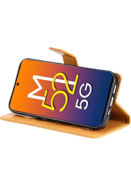 Samsung Galaxy M52 5g Darbeye Kapak Flip Kickstand Pu Deri (Yurt Dışından) indirimleri