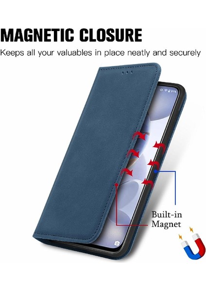 Oukitel C21 Basit Iş Deri Çanta Kordon Cüzdan Fermuar Için Kılıf (Yurt Dışından)