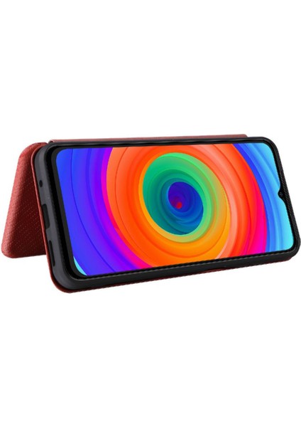 Kart ile Ulefone Not 14 Manyetik Karbon Fiber Kart Ekleme Için Kılıf (Yurt Dışından) fırsatları