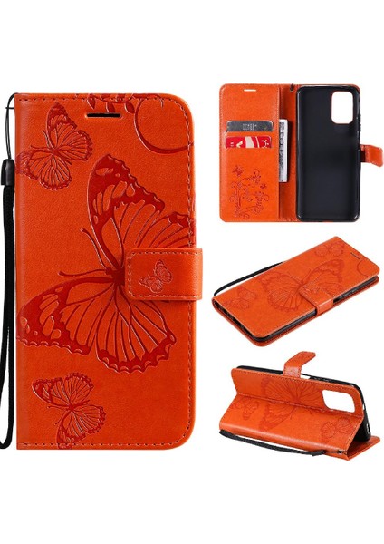Xiaomi Redmi Not 10 Için Flip Case 4G/10S Kart Yuvası ile Manyetik Kapak Pu (Yurt Dışından)