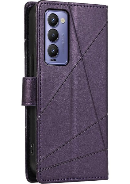 Tecno Camon 18 Üç Kart Yuvaları Için Flip Case Kickstand Şok Emici (Yurt Dışından) indirimleri