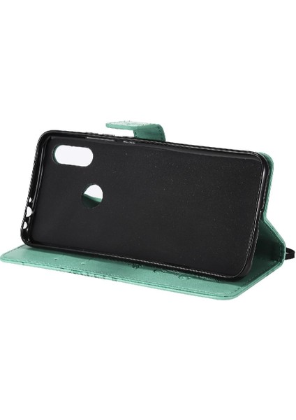 Xiaomi Redmi 7 Için Flip Case Manyetik Kapak Pu Deri Kart Yuvası ile Çevirin (Yurt Dışından)