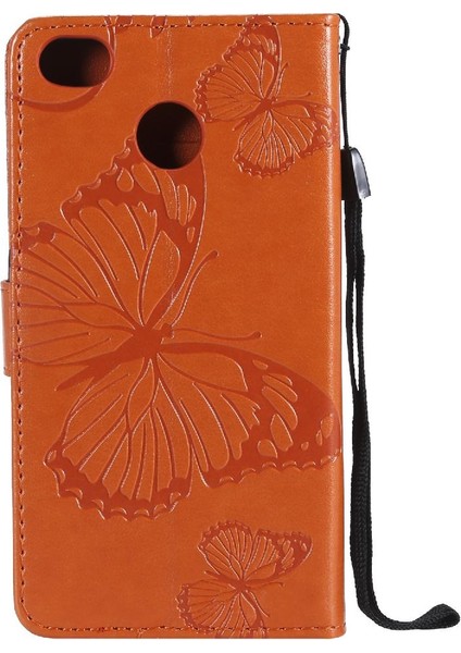 Kart Yuvası ile Xiaomi Redmi 4x Pu Deri Manyetik Kapak Için Flip Case (Yurt Dışından)